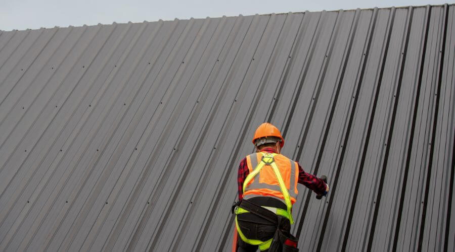 Professional metal roof installation services in Russells Point, OH